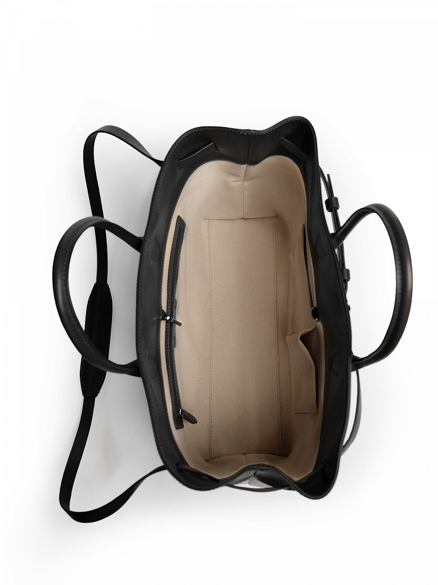 Сумка PROUN M Beige/black, фото №6