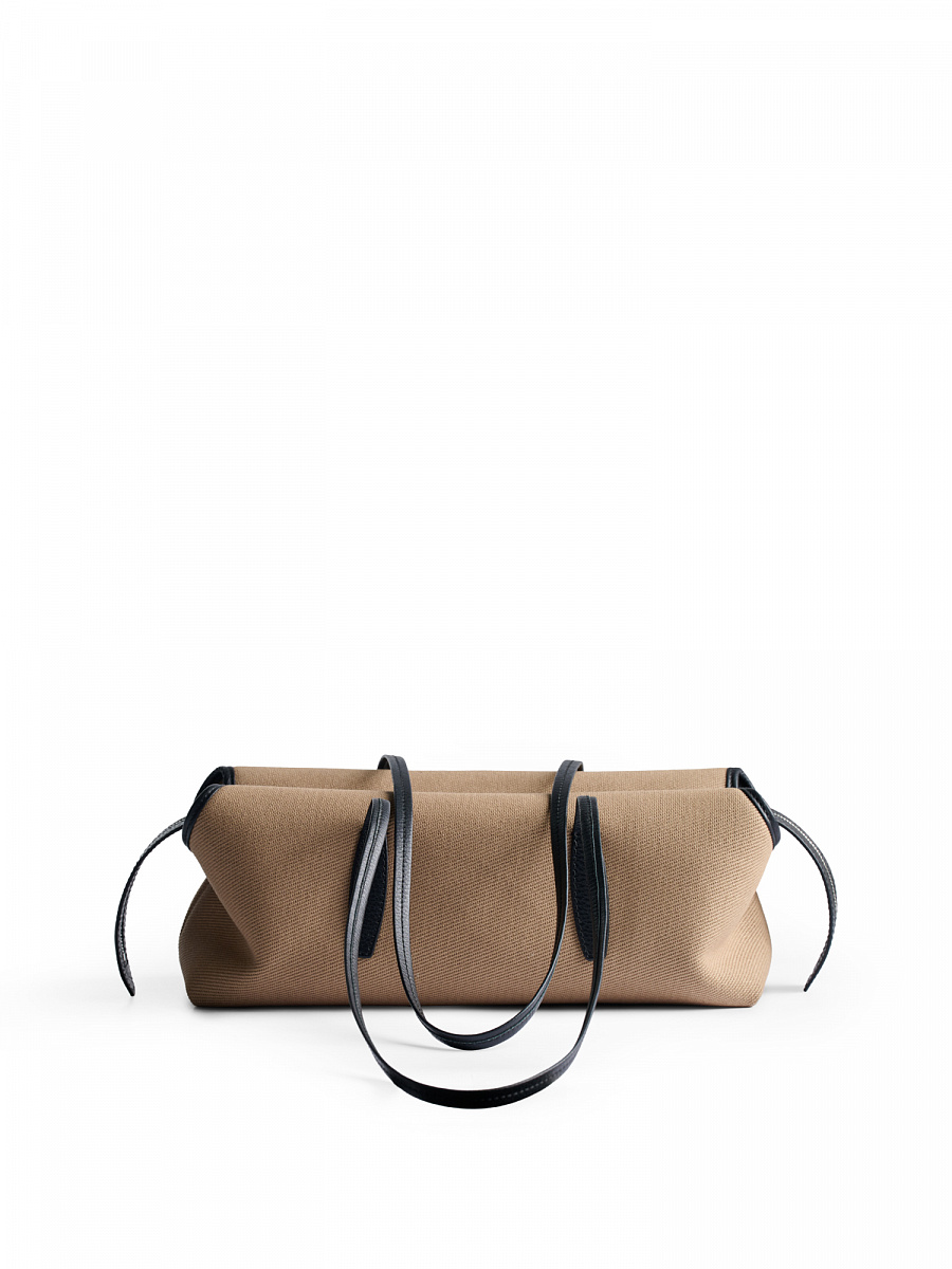 Сумка ESTER mini Beige/caviar, фото №2