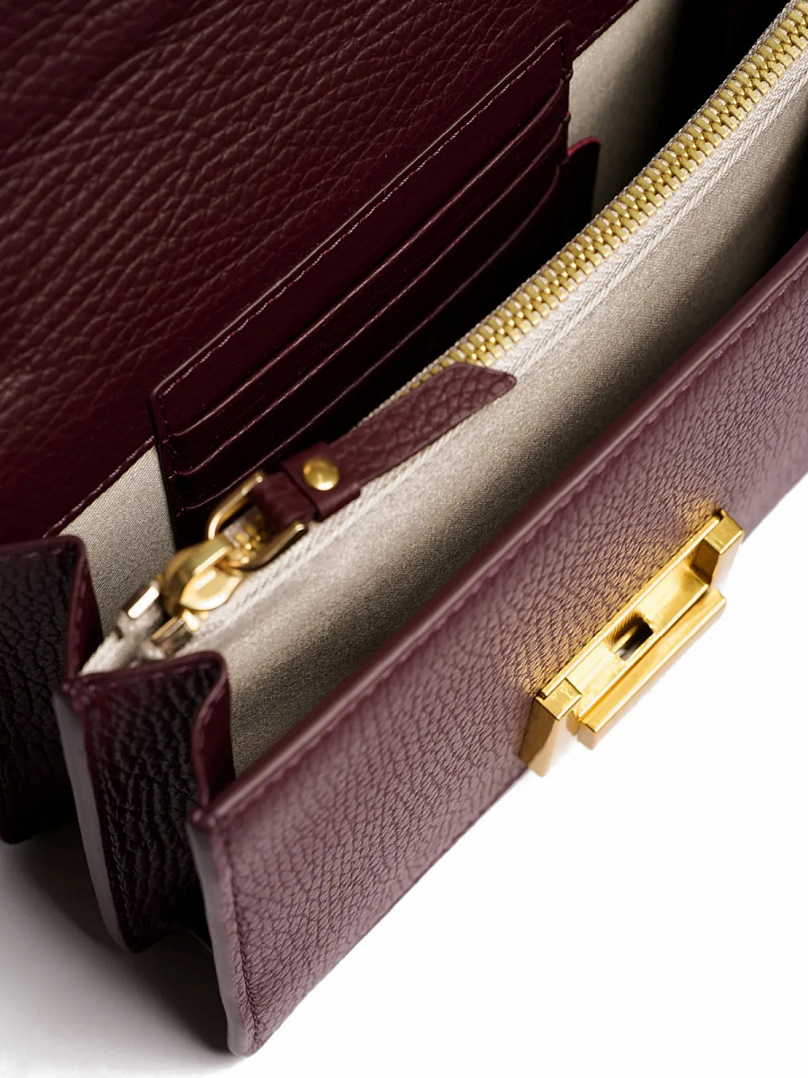 Сумка ADELLE mini Burgundy, фото №6