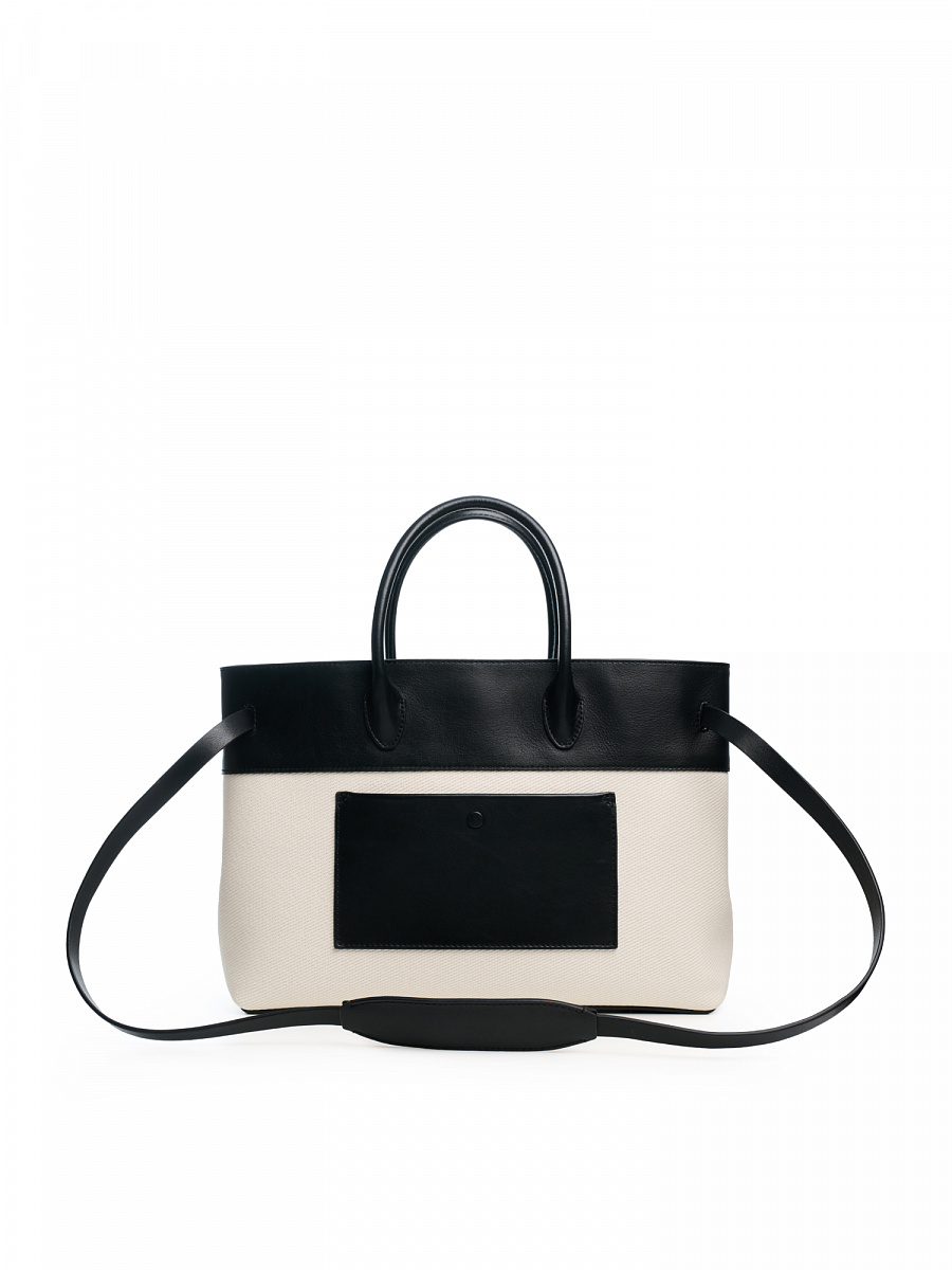 Сумка PROUN M White/black, фото №5