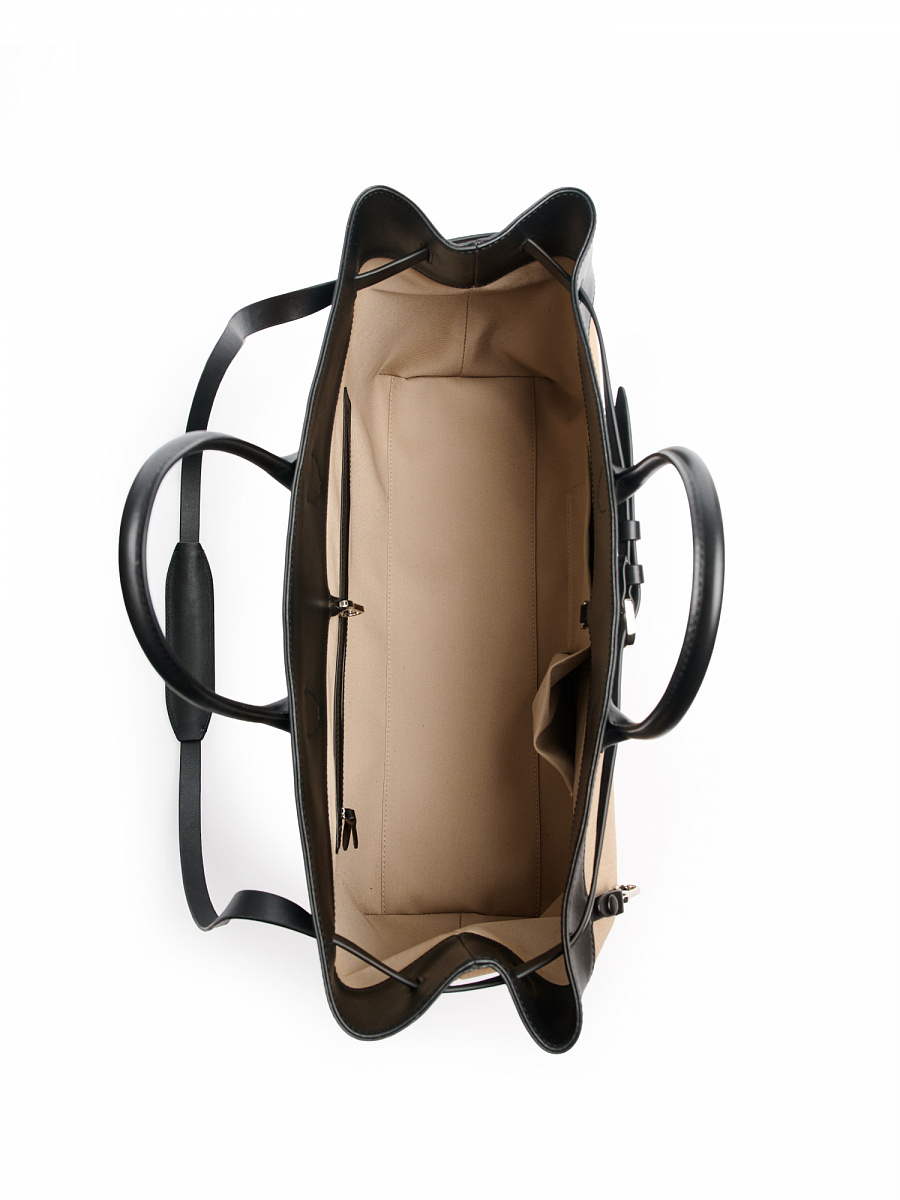 Сумка PROUN L Beige/black, фото №6