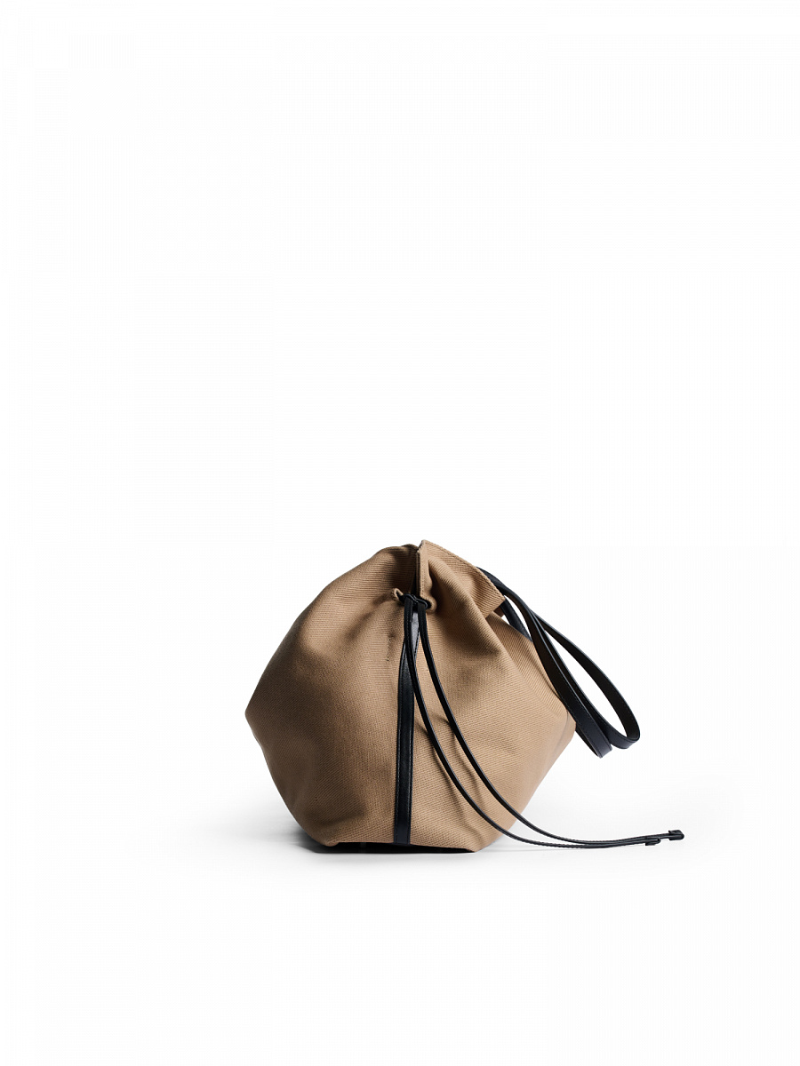 Сумка GAUS Beige/black, фото №3