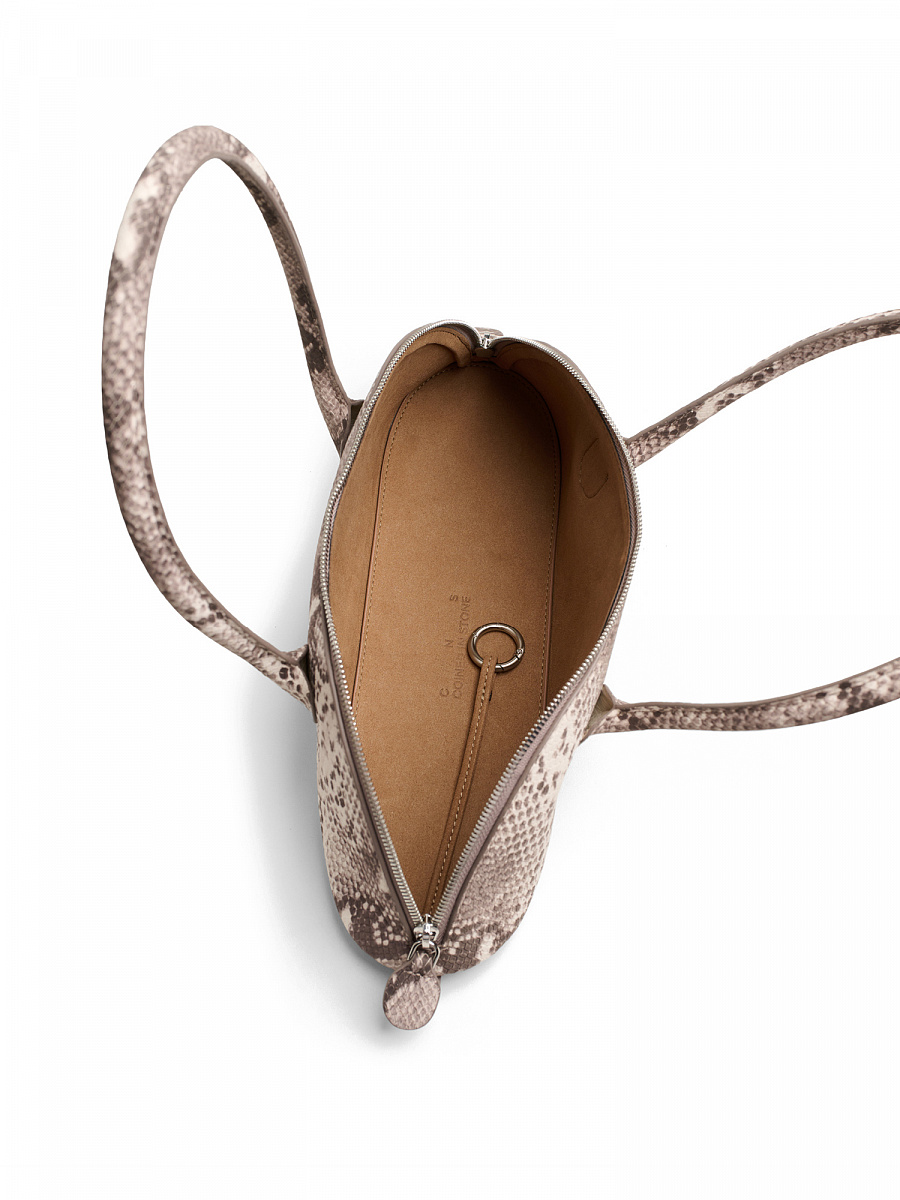Сумка SIMONE mini Python Embossed Leather, фото №5